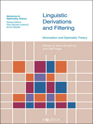 cover image of Linguistic Derivations and Filtering